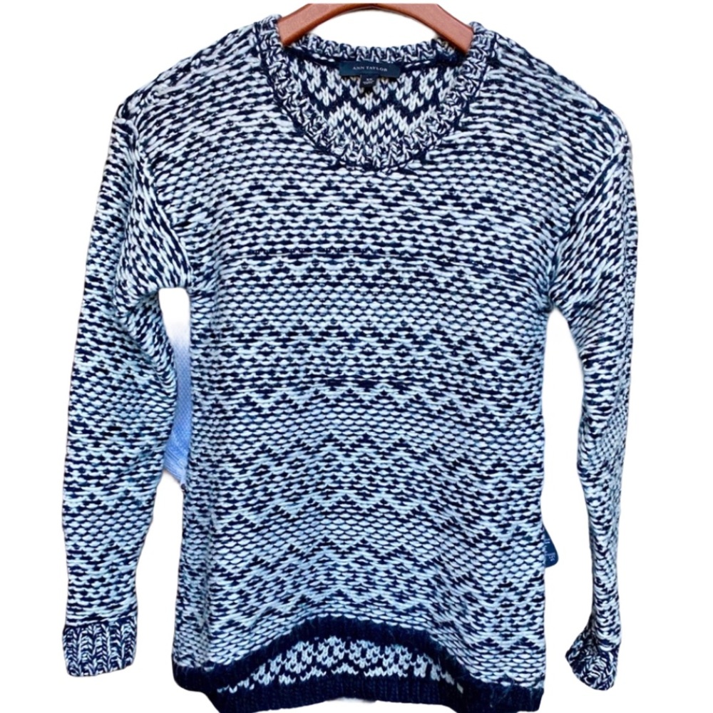 Ann Taylor Winter Thick Pullover Sweater Size XS